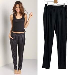 Nightcap Liquid Slack Pull-On Pants Tapered Black Size 2 Small